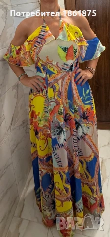 Дълга рокля, снимка 8 - Рокли - 45472084