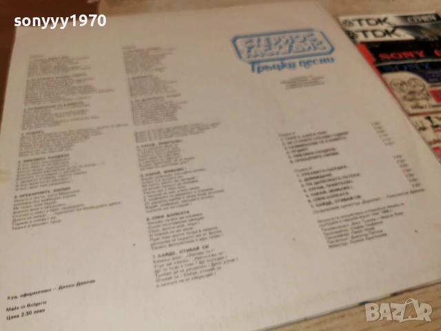 СТЕРИОС ТАСКУДИС 2201261958, снимка 16 - Грамофонни плочи - 53192748