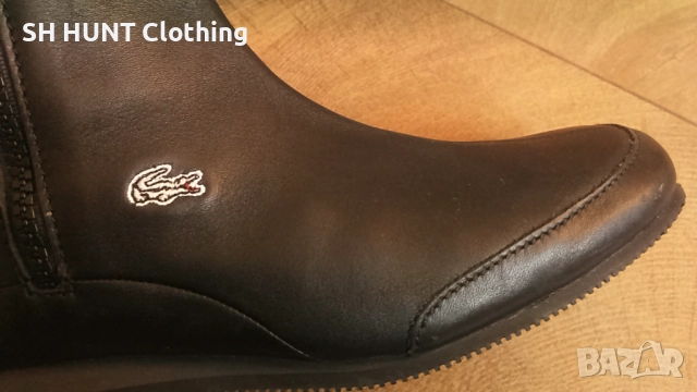 LACOSTE Boots Размер EUR 37 1/3 / UK 4 1/2 естествена кожа 38-13-S, снимка 5 - Дамски боти - 52654366