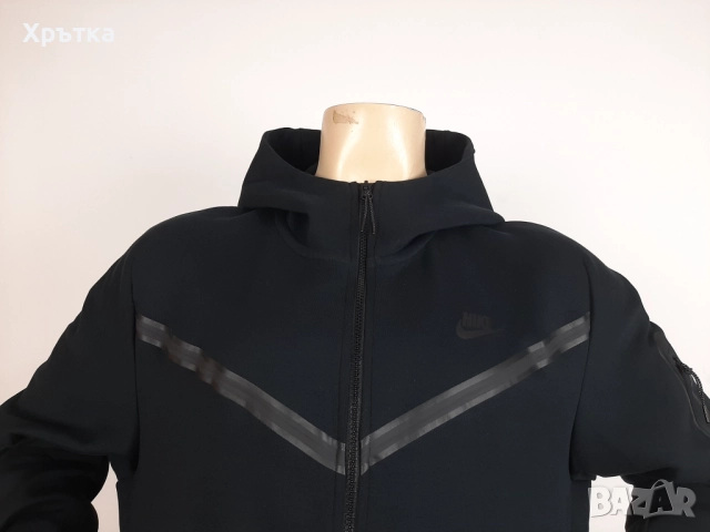 Nike Tech Fleece Windrunner - Оригинално мъжко горнище размер XL, снимка 6 - Спортни дрехи, екипи - 52649725
