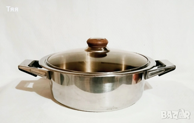 Тенджера неръждаема 3,5 л