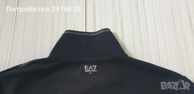 Emporio Armani EA7 Pique Pima Cotton Slim Fit Mens Size L НОВО! ОРИГИНАЛ Мъжка Тениска!, снимка 5 - Тениски - 53918159