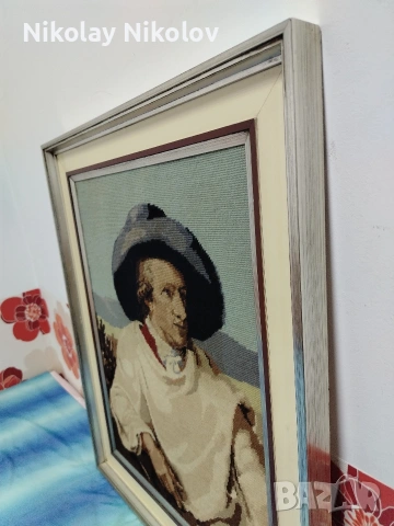 Гоблен на Йохан Волфганг фон Гьоте , снимка 7 - Гоблени - 53331478