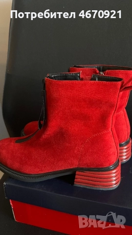 Дамски ботуши есен/пролет в перфектно състояние, носени само веднъж, размер 38