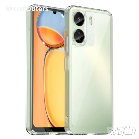 Xiaomi Redmi 13C / Poco C65 4G Силиконов Калъф Transparent TPU и Протектор, снимка 6 - Калъфи, кейсове - 52605795