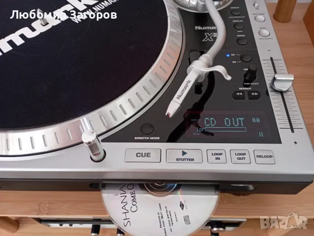 DJ Грамофон+CD NUMARK X2, снимка 4 - Ресийвъри, усилватели, смесителни пултове - 47007985