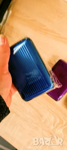 Твърд портфейл против сканиране за кредитни,дебитни карти, снимка 4 - Портфейли, портмонета - 49818404