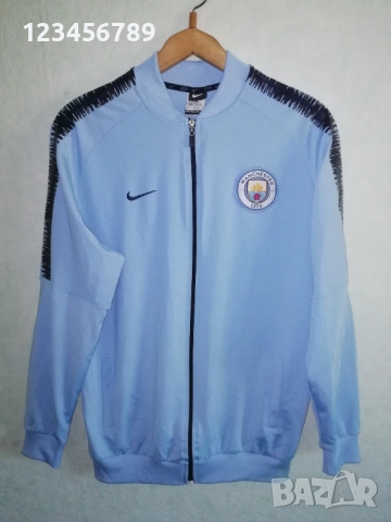 Manchester City Nike оригинално мъжко горнище Манчестър Сити футболно спортно размер L