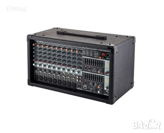 Behringer PMP 2000D, снимка 1 - Ресийвъри, усилватели, смесителни пултове - 48459778