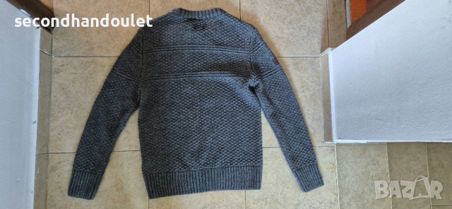 Superdry мъжки вълнен пуловер , снимка 4 - Пуловери - 51549914