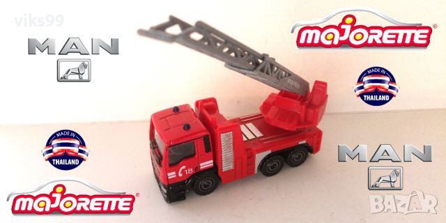 Majorette Man TGS Ref. 299F Sapeurs Pompiers , снимка 1 - Колекции - 40548131