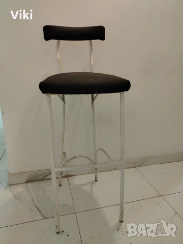 Ретро бар стол, снимка 2 - Столове - 53449969