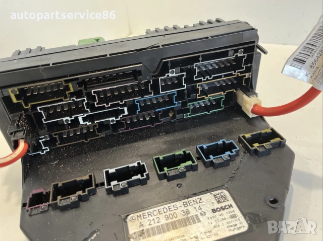 Кутия с предпазители SAM модул за Mercedes W212 2.2 CDI (2012) A2129003614, снимка 2 - Части - 54157466