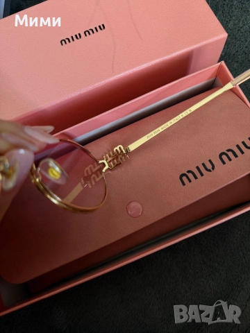 Очила miu miu оргинални, снимка 3 - Слънчеви и диоптрични очила - 53898470