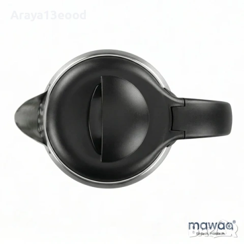 Електрическа кана mawaa® от неръждаема стомана – 2400W, 1.7 литра, снимка 5 - Кани - 53735163