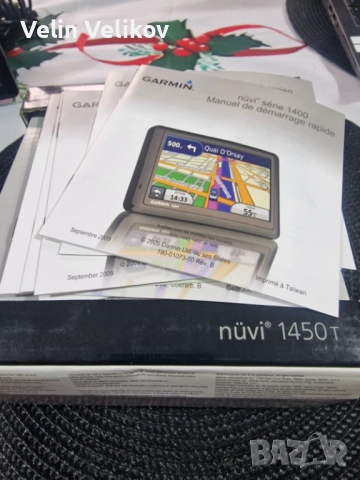 Ново!!! 5" инча GPS навигация Garmin Nuvi 1450Т + с доживотни карти подарък 32GB, снимка 6 - Аксесоари и консумативи - 52913507