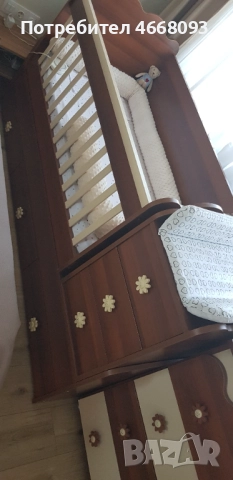 Бебешко легло 3в 1