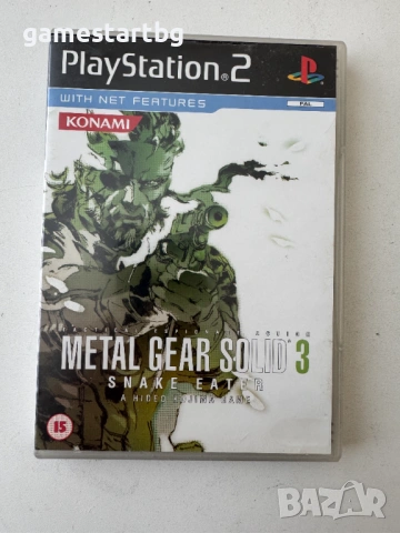 Metal Gear Solid 3 Snake Eater за PS2