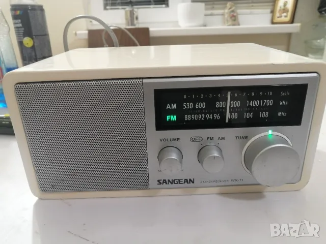 AM/FM радио SANGEAN WR-11, снимка 2 - Радиокасетофони, транзистори - 47317278