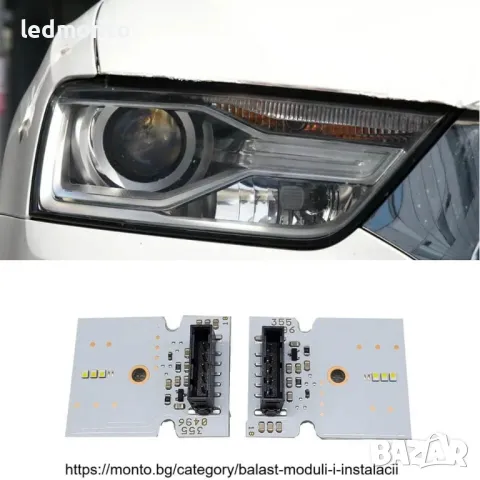 LED платки за дневни светлини за Audi Q3 8U  8U0941475 8U0941475B, снимка 6 - Части - 44406071