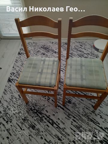 продавам дървени столове, снимка 4 - Столове - 46350781
