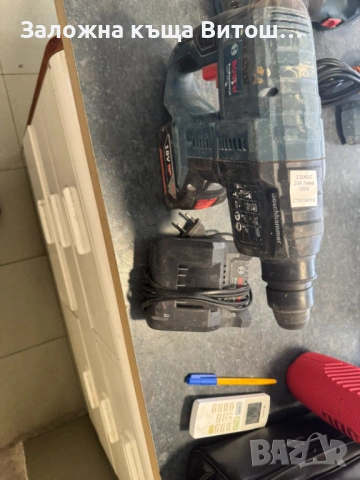 Bosch GWS GSR GBH 180 - Li Бъндъл, снимка 4 - Куфари с инструменти - 53597871