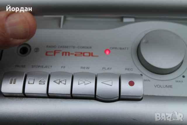 Радио касетофон ''Sony CFM 20L'', снимка 15 - Радиокасетофони, транзистори - 52367439