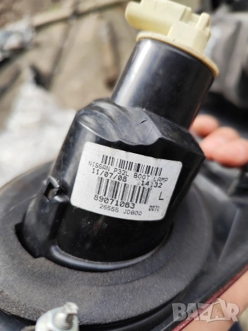 Ксенонов Десен фар,Вътрешен ляв стоп-Nissan Qashqai j10 -2009-1.5dci-, снимка 8 - Части - 53763955