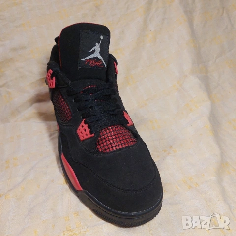 маратонки Jordan 4 Retro Red Thunder номер 46, снимка 9 - Маратонки - 53078104