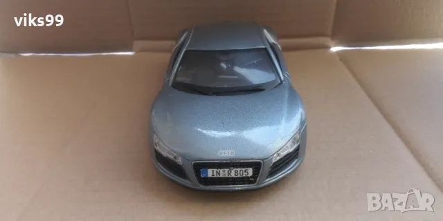 Метална количка Maisto Audi R8 - Мащаб 1:24, снимка 6 - Колекции - 48588933