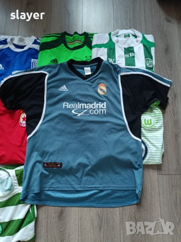 Лот футболни фланелки Germany,Цска,Берое,Celtic,Real,Manchester,Juventus, снимка 3 - Футбол - 52928865