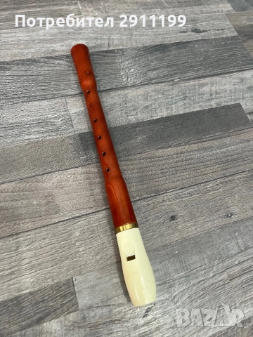 Дъвена флейта, комплект от две, снимка 6 - Духови инструменти - 51792742