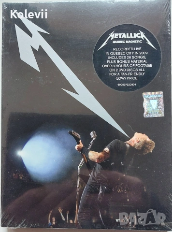 2 DVD Metallica Quebec magnetic 