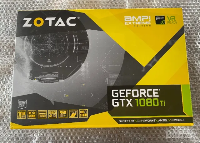 Zotac GTX 1080 TI 11GB AMP EDITION, снимка 6 - Видеокарти - 47237296