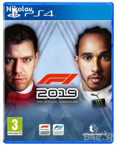 F1 2019 PS4 (Съвместима с PS5), снимка 1 - Игри за PlayStation - 45064583