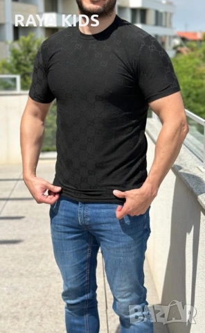 Мъжки тениски от пресован памук, снимка 7 - Тениски - 53711310