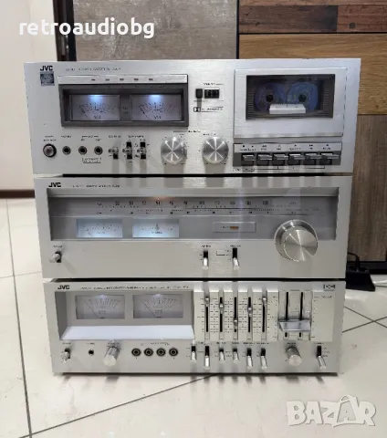 🔊Ретро аудио сет JVC - усилвател JA-S44, тунер JT-V22 и дек JVC KD-10 - Made in Japan🔊