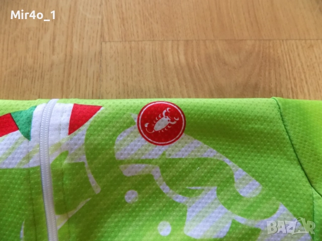 вело джърси castelli тениска екип блуза шосейно колоездене спорт дамско детско оригинално XS, снимка 4 - Спортни екипи - 51741785