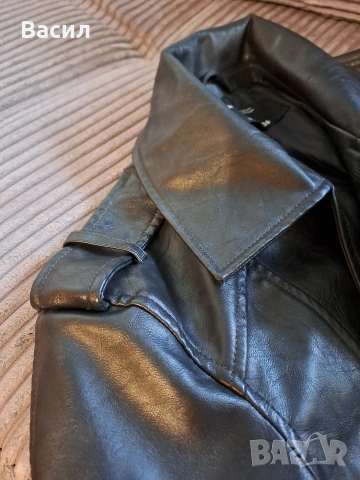 Дамско кожено яке размер S, снимка 8 - Якета - 53642462