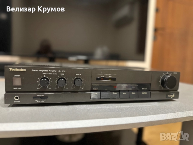 Усилвател Technics SU-500, снимка 2 - Ресийвъри, усилватели, смесителни пултове - 52614341