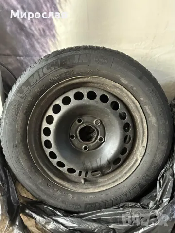 Джанти 61/2Jx16H2 гуми Michelin Alpin 215/60/R16, снимка 2 - Гуми и джанти - 47922524