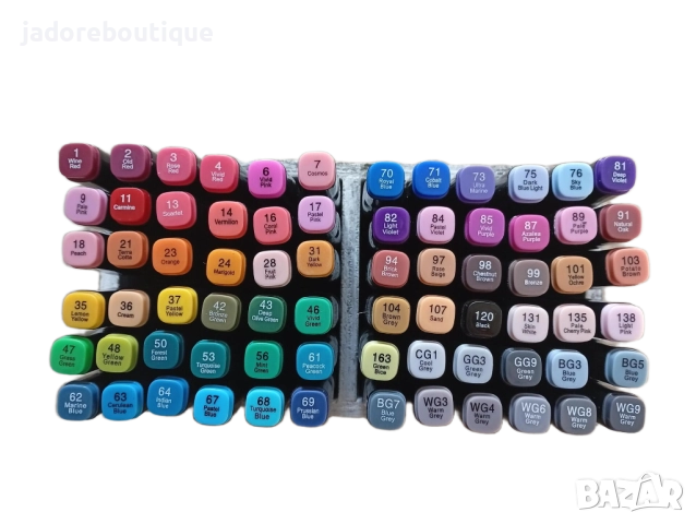 Двустранен алкохолен маркер - различни цветове