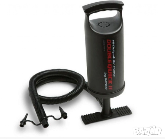 Ръчна помпа, Double Quick II 36см, INTEX, снимка 8 - Други стоки за дома - 52138031