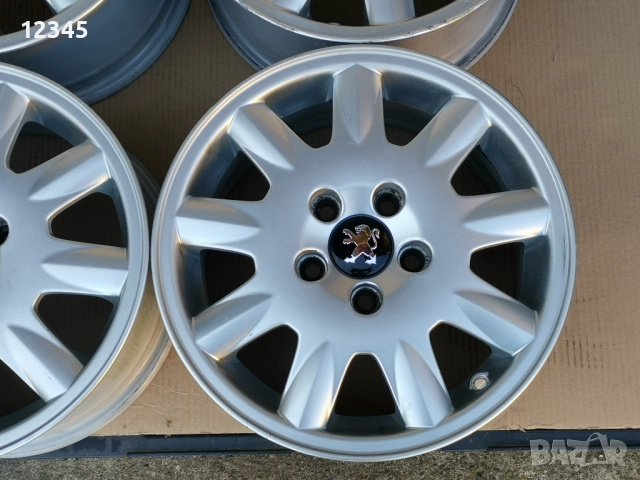 15’’5x108 za peugeot 15”5х108 за пежо-№623, снимка 7 - Гуми и джанти - 51783421