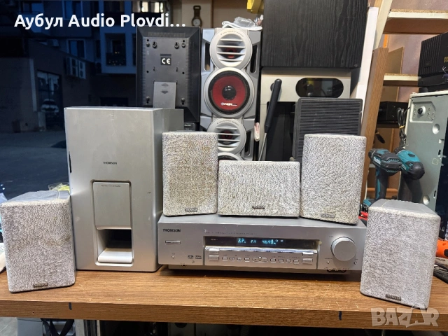 Thomson DPL-660 HT 5+1 sound system Система за домашно кино , снимка 2 - Ресийвъри, усилватели, смесителни пултове - 53879234