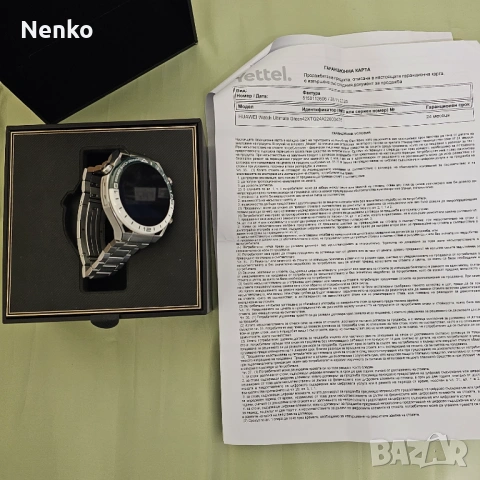 Смарт часовник Huawei watch ultimate green., снимка 3 - Мъжки - 53306687
