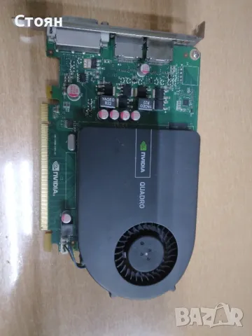 Видео карта Nvidia Quadro 2000 1GB GDDR5, снимка 1 - Видеокарти - 48406817