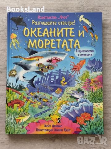 Разгледайте отвътре! Океаните и моретата , снимка 1 - Детски книжки - 46409946