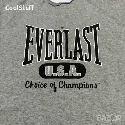 Vintage Everlast Тренировъчно Горнище Размер L, снимка 2 - Спортни дрехи, екипи - 53933066