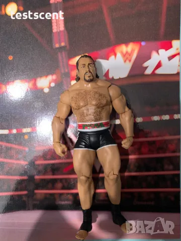 Екшън фигура WWE Rusev Miro Русев Миро Bulgarian Brute Мачка Mattel figure играчка, снимка 6 - Фигурки - 48450731